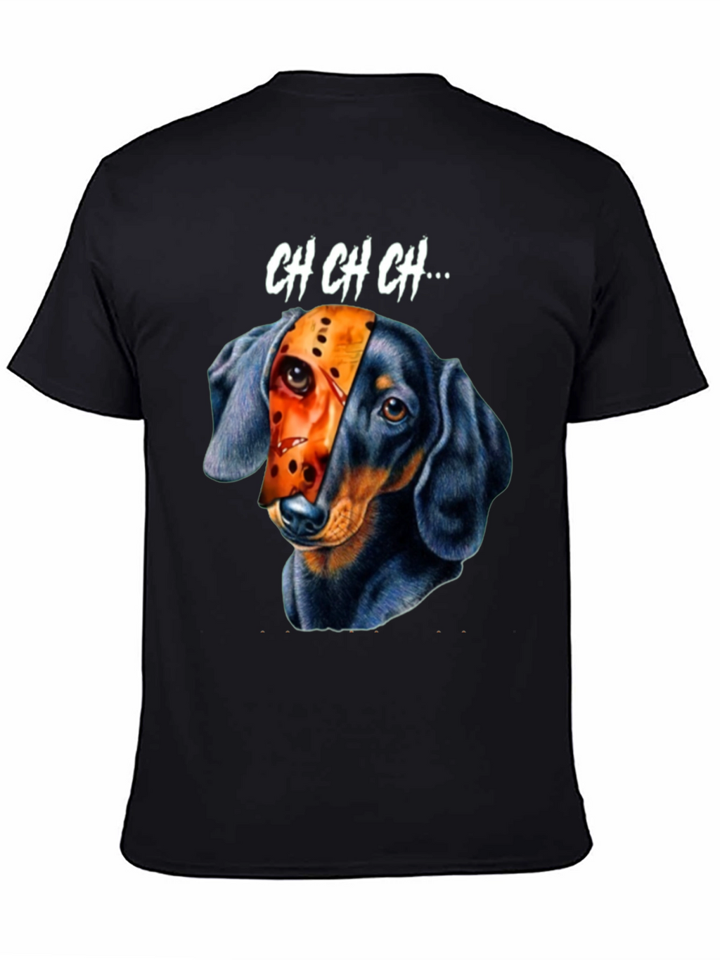 Dachshund Jason Voorhees Halloween T-Shirt