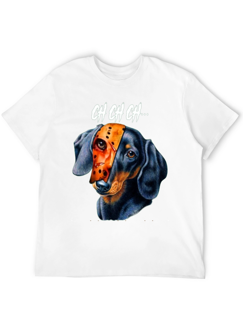 Dachshund Jason Voorhees Halloween T-Shirt