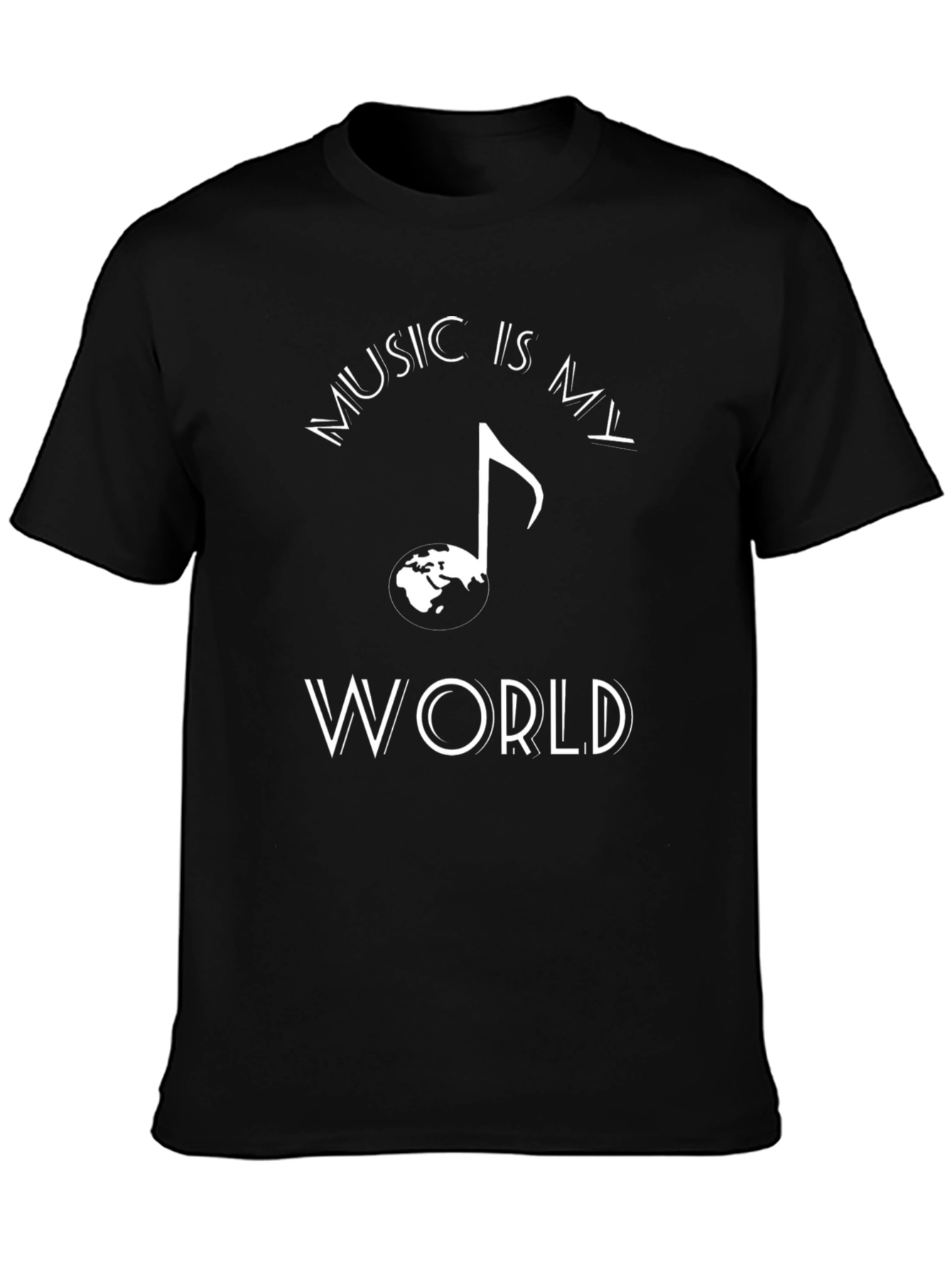 Music is My World Graphic T-Shirt