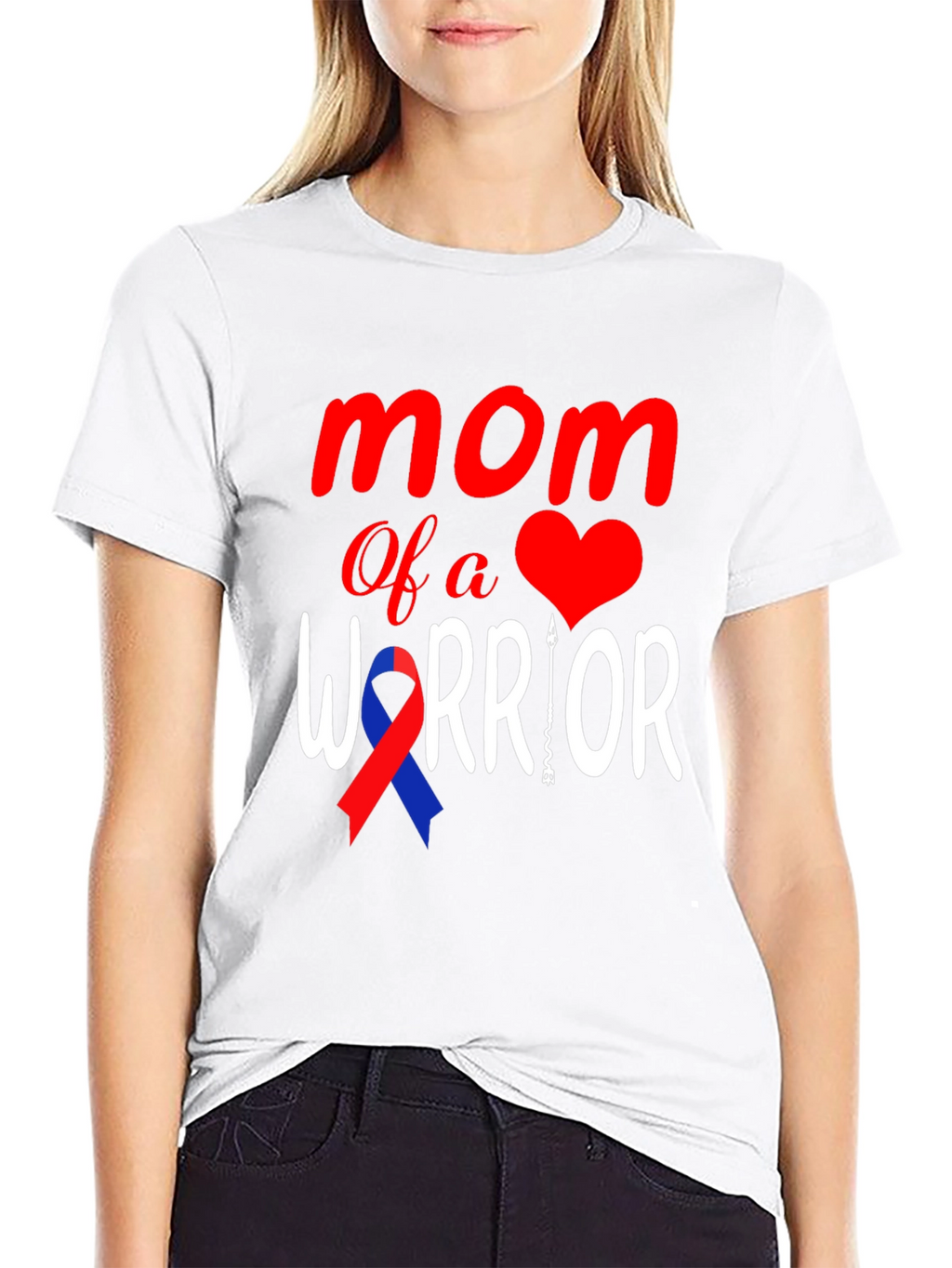 Mom Of A Warrior T-Shirt