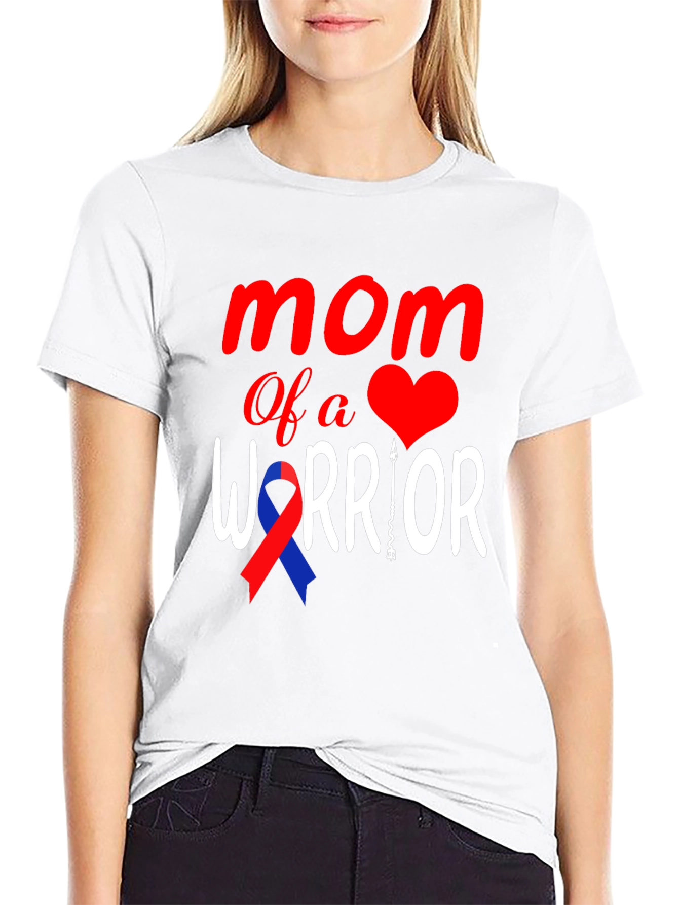 Mom Of A Warrior T-Shirt