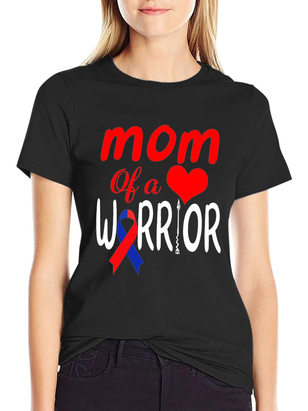 Mom Of A Warrior T-Shirt