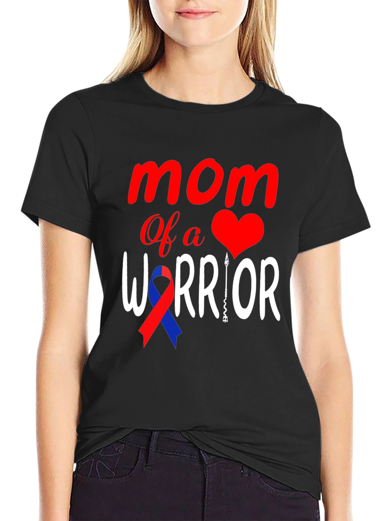 Mom Of A Warrior T-Shirt