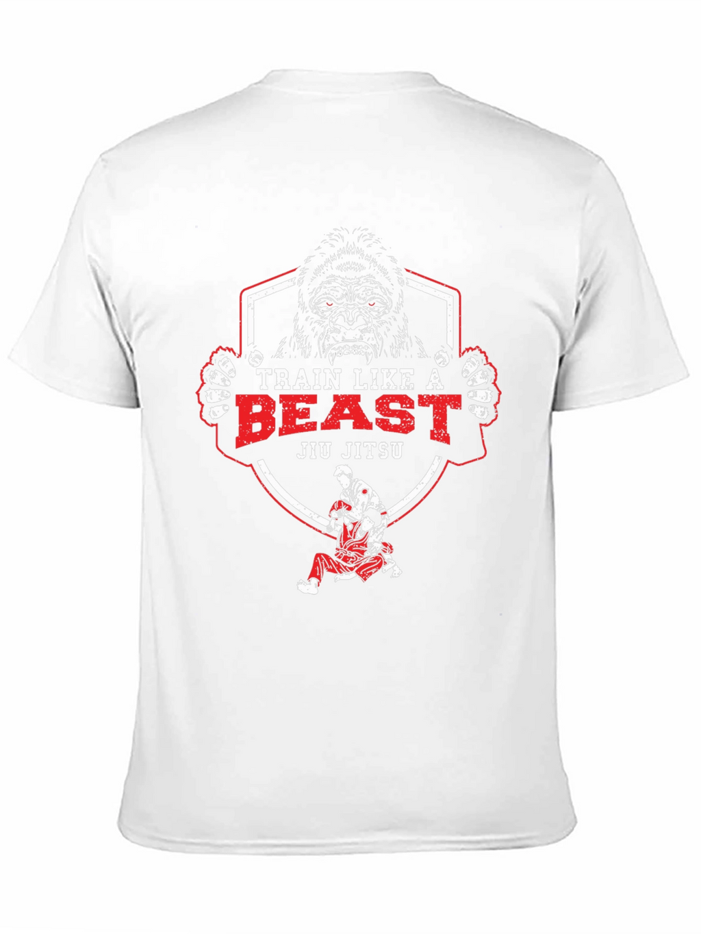 Train Like a Beast Jiu Jitsu T-Shirt