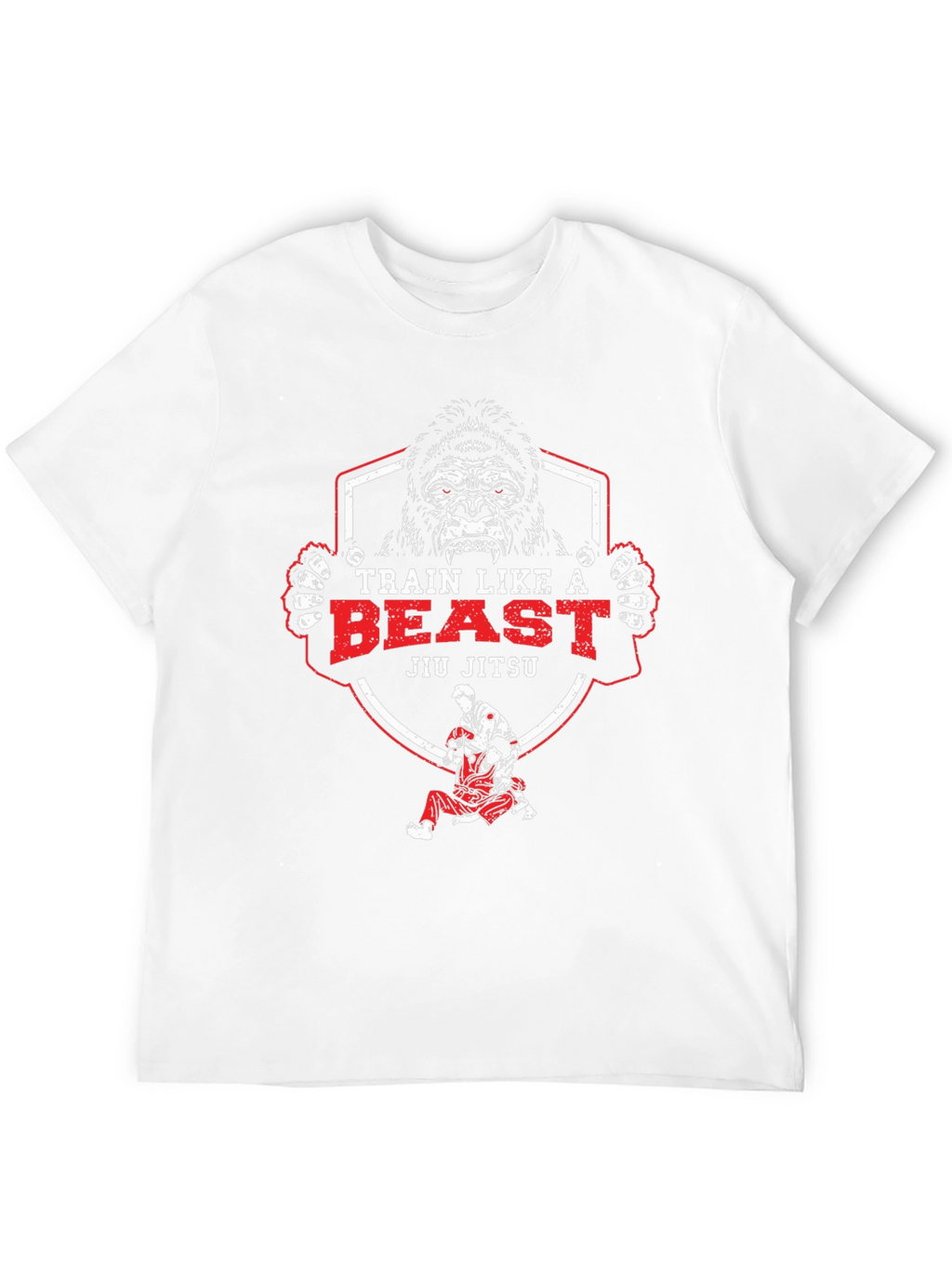 Train Like a Beast Jiu Jitsu T-Shirt