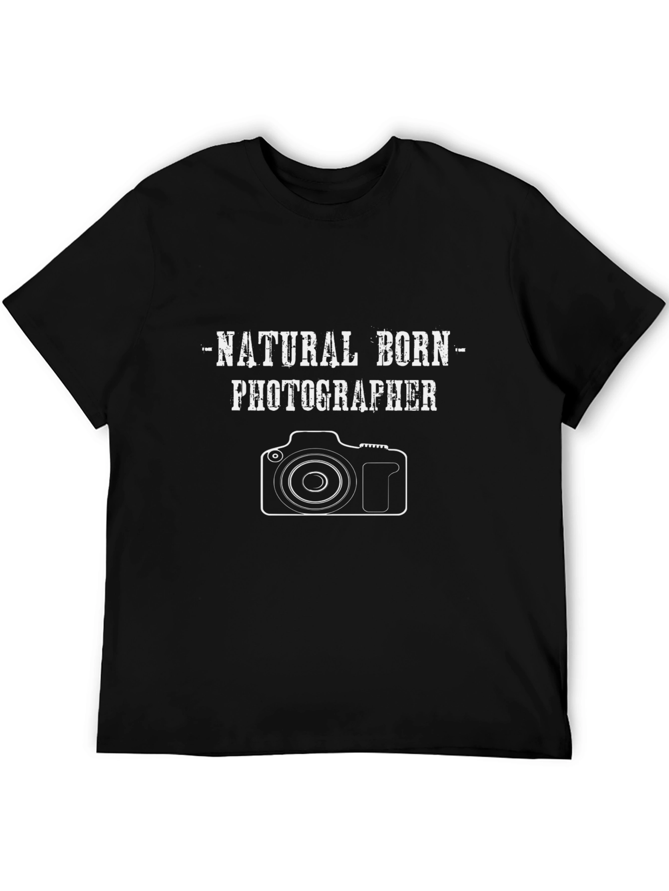 Natural Born Photographer Graphic Tee