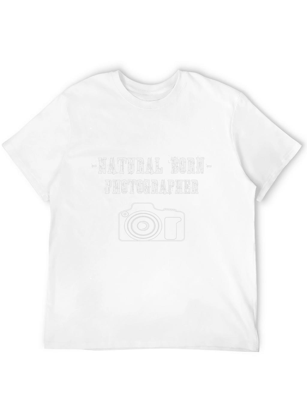 Natural Born Photographer Graphic Tee