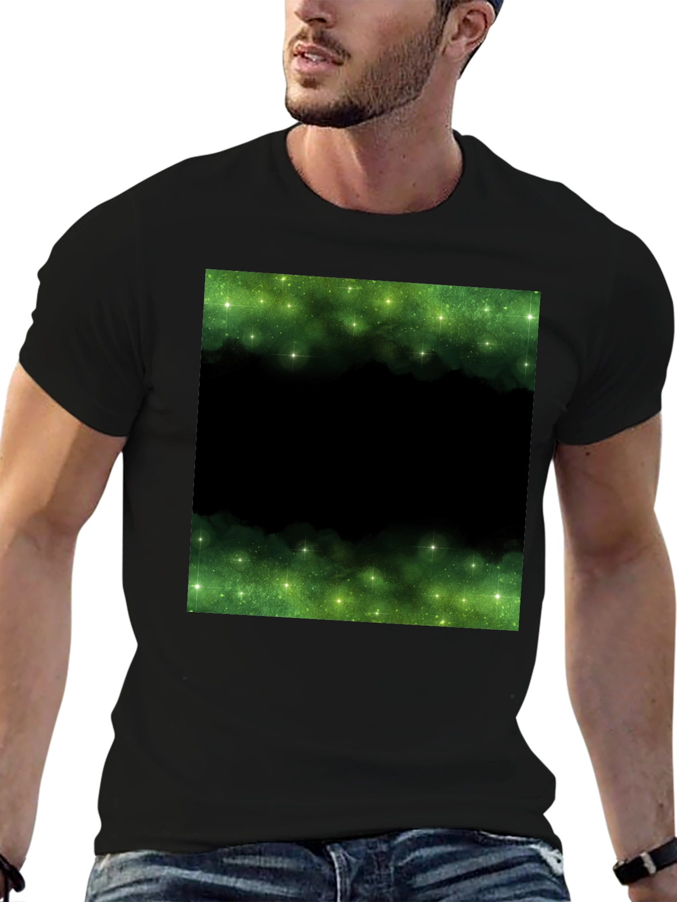 Galaxy Dream Black T-Shirt