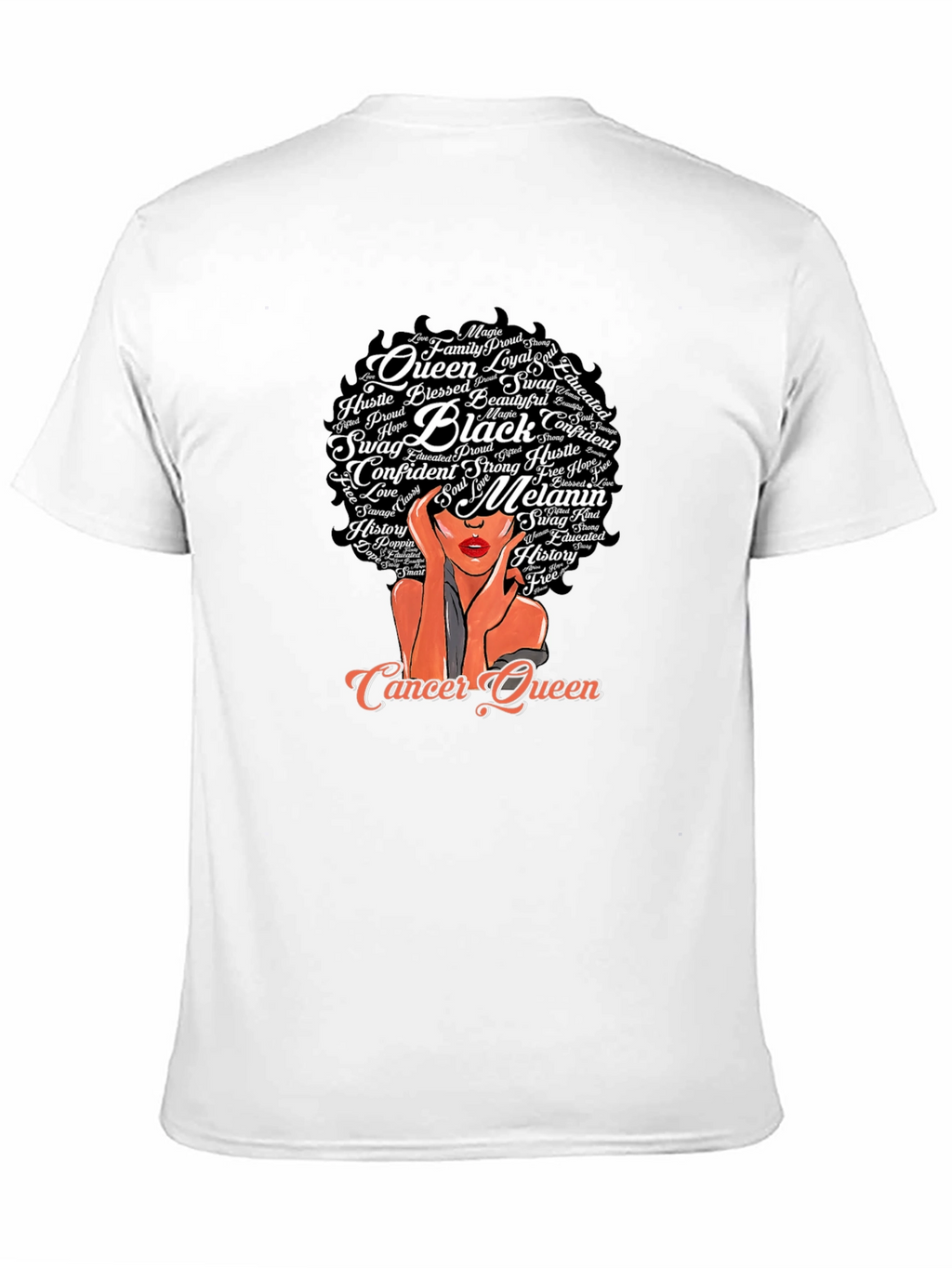 Cancer Queen Black Pride T-Shirt