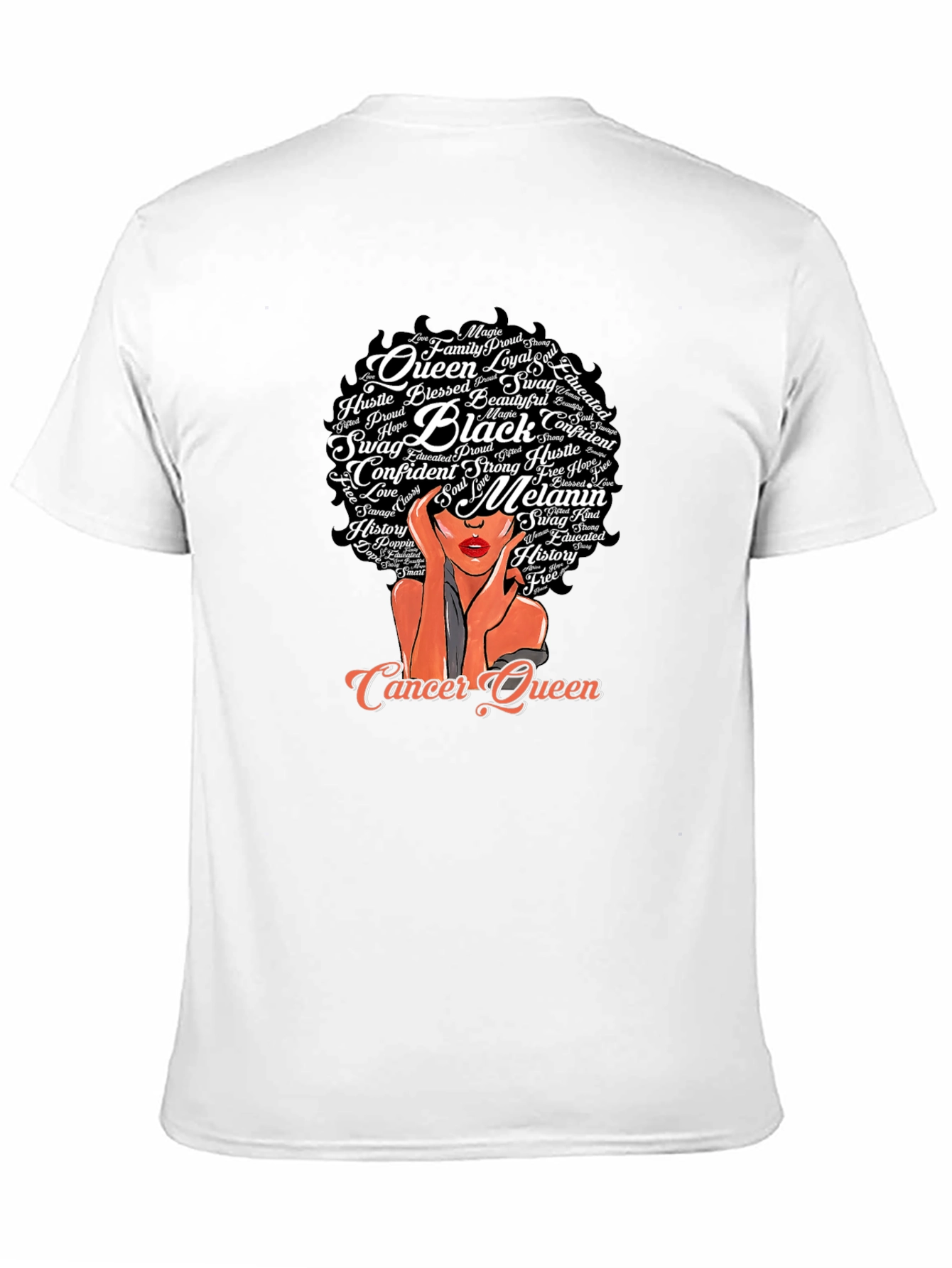 Cancer Queen Black Pride T-Shirt