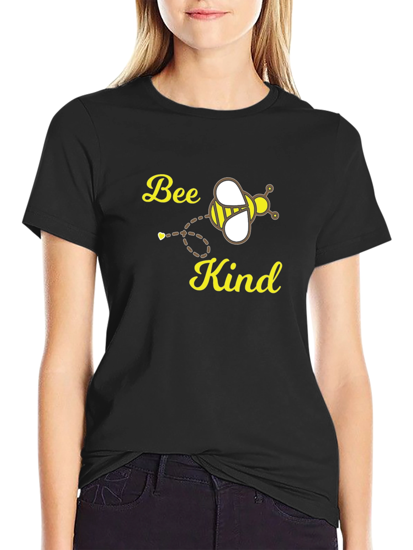 Bee Kind T-Shirt - Black Unisex