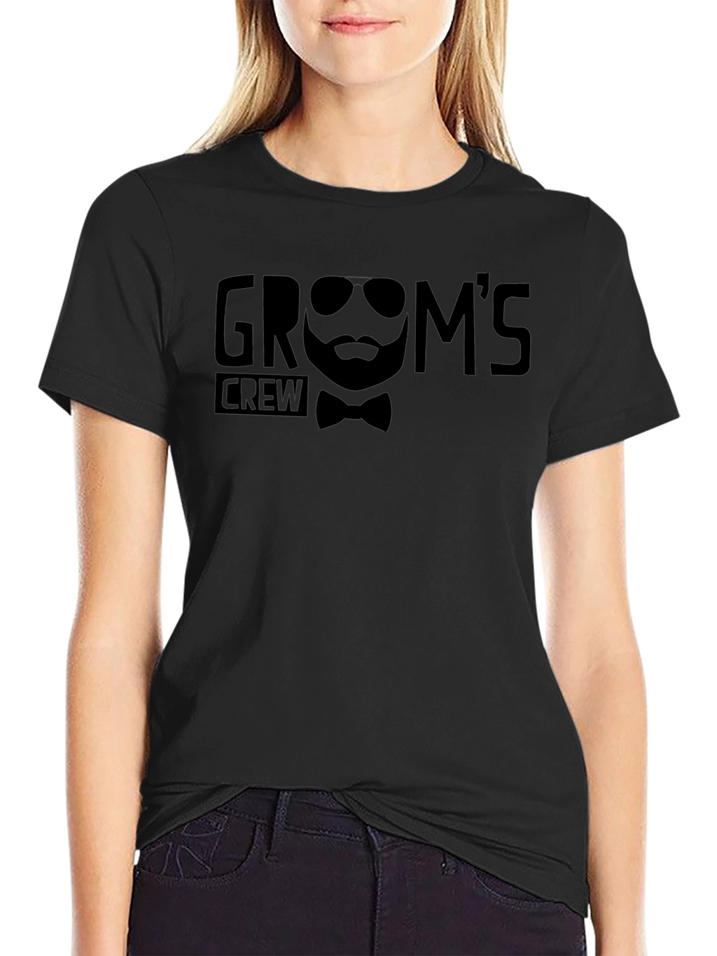 Grooms Crew T-Shirt - Wedding Party Apparel
