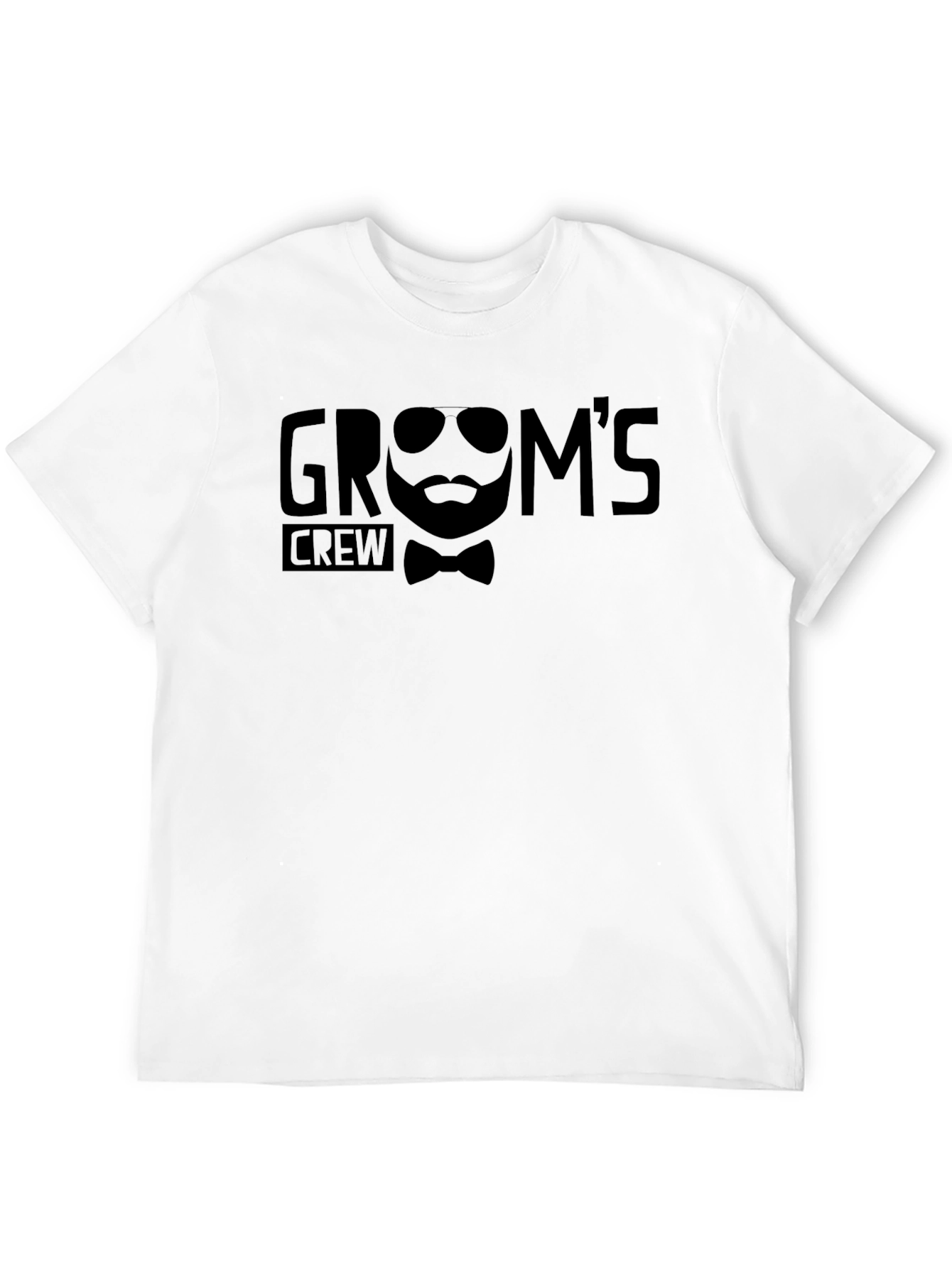 Grooms Crew T-Shirt - Wedding Party Apparel