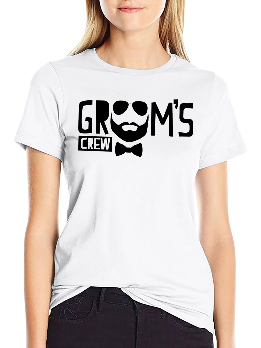 Grooms Crew T-Shirt - Wedding Party Apparel