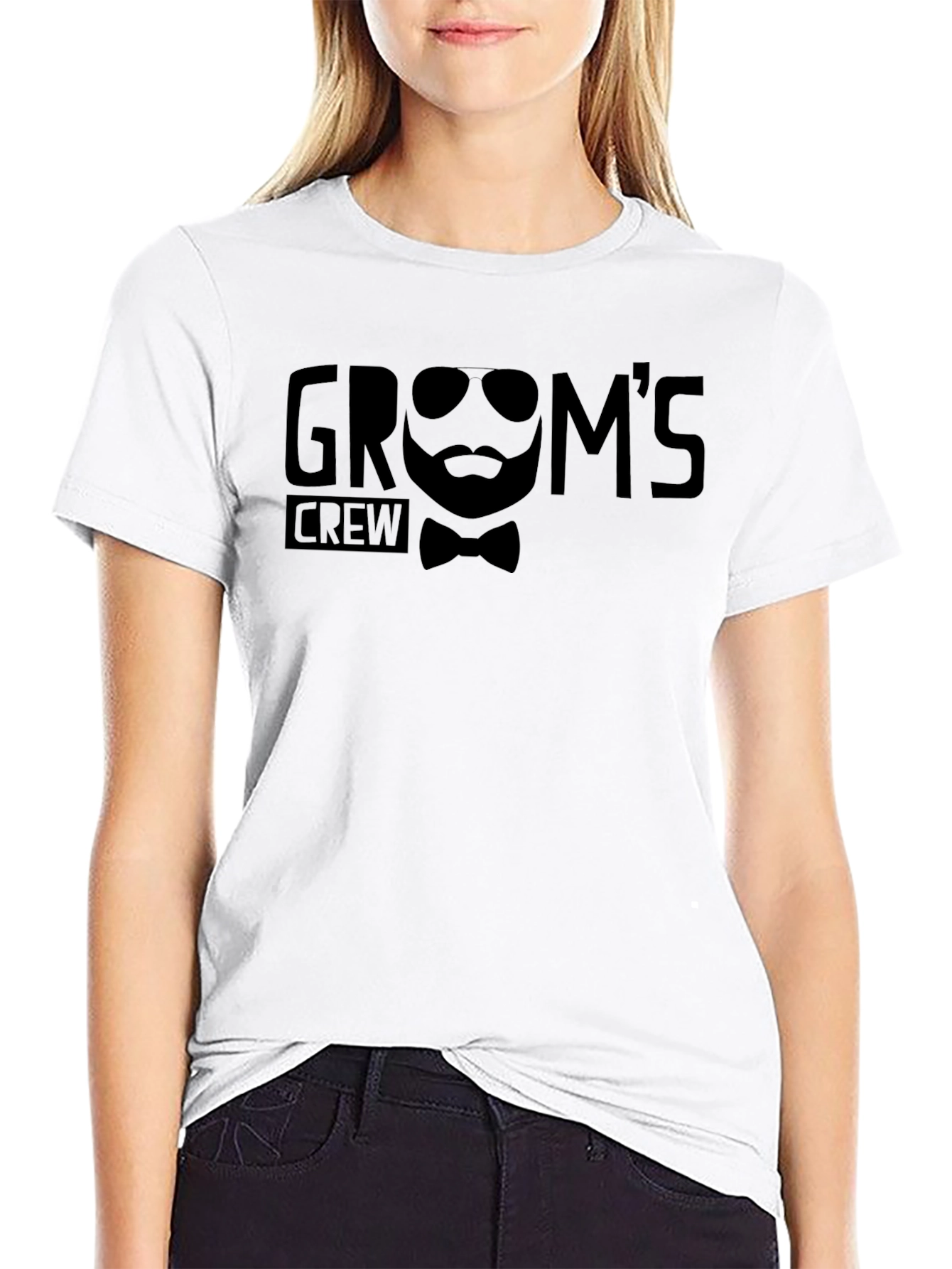 Grooms Crew T-Shirt - Wedding Party Apparel