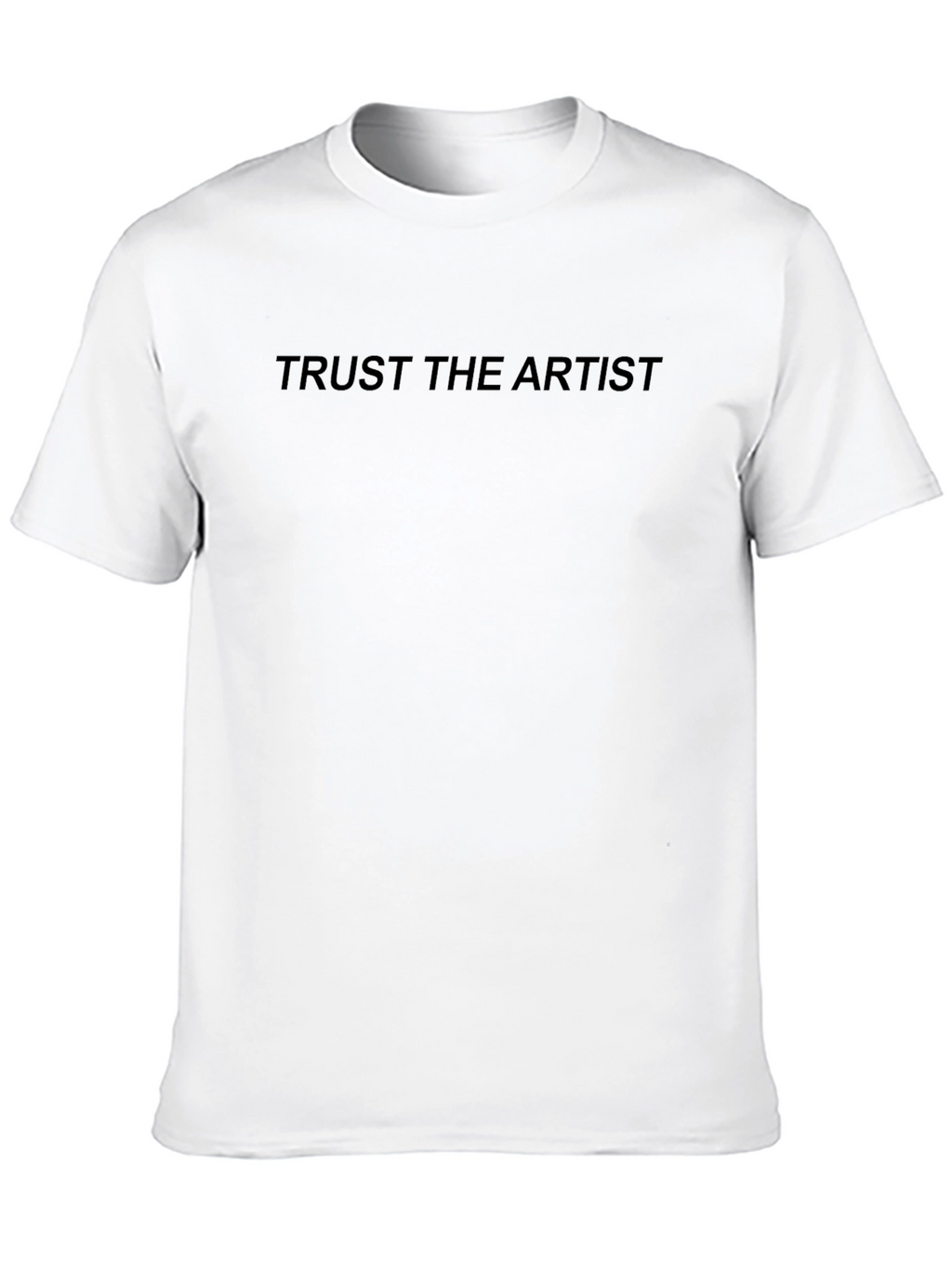 Trust the Artist Black Graphic Tee