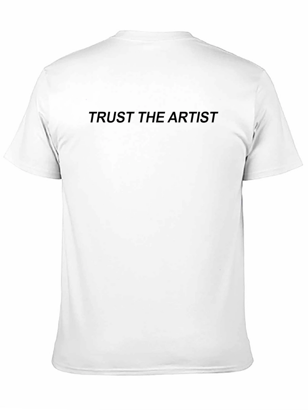 Trust the Artist Black Graphic Tee