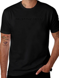 Trust the Artist Black Graphic Tee