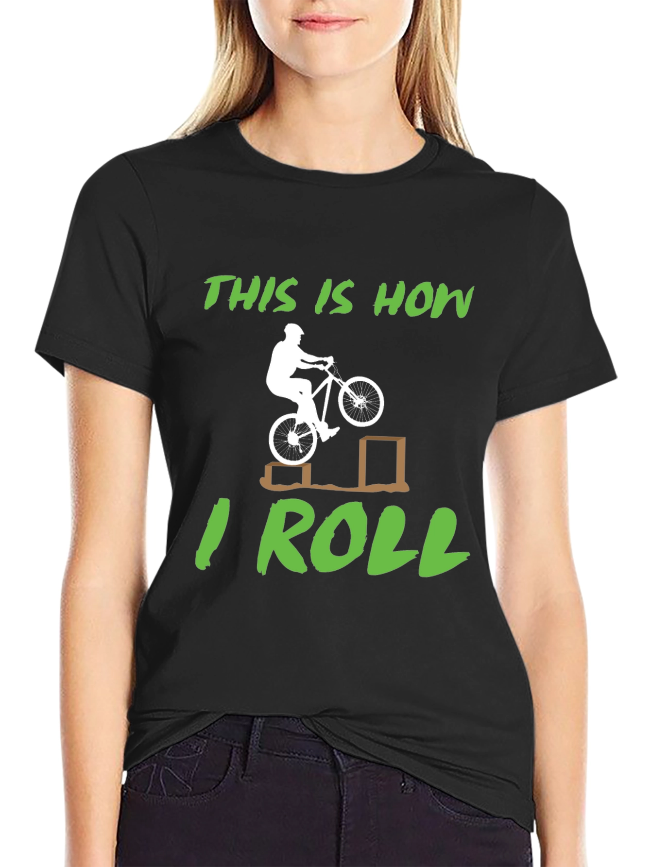 This is How I Roll Mountain Bike T-Shirt