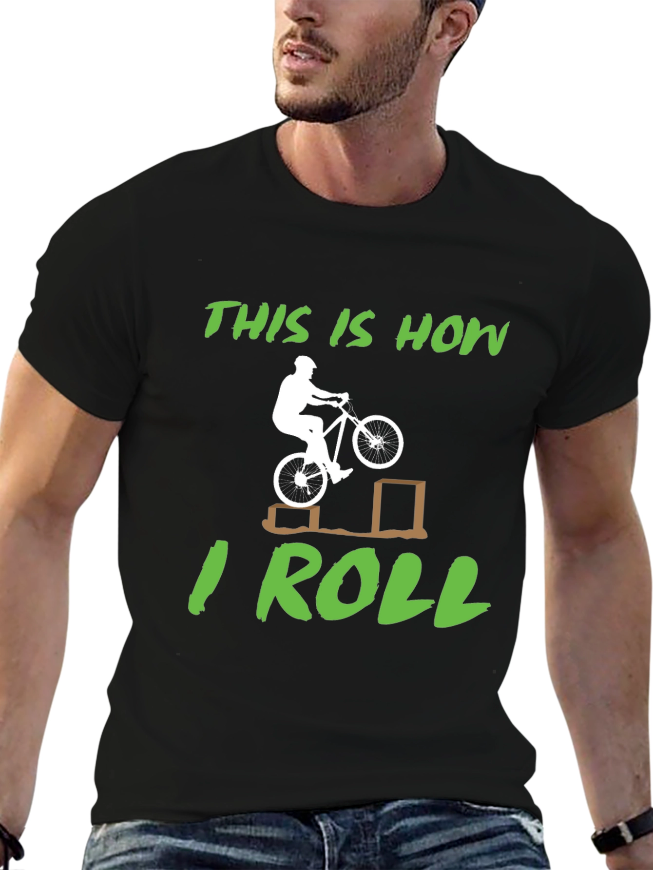 This is How I Roll Mountain Bike T-Shirt
