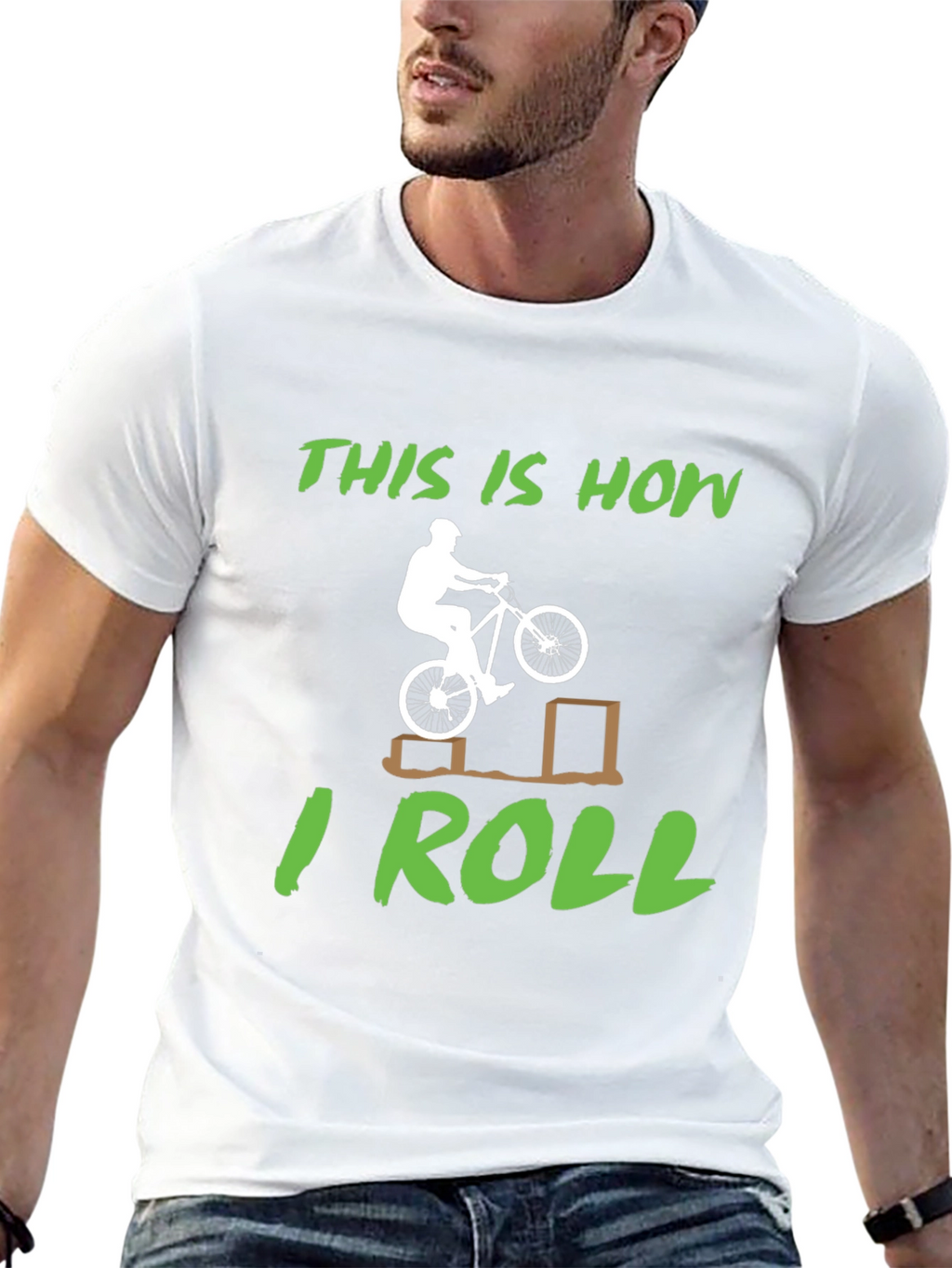 This is How I Roll Mountain Bike T-Shirt