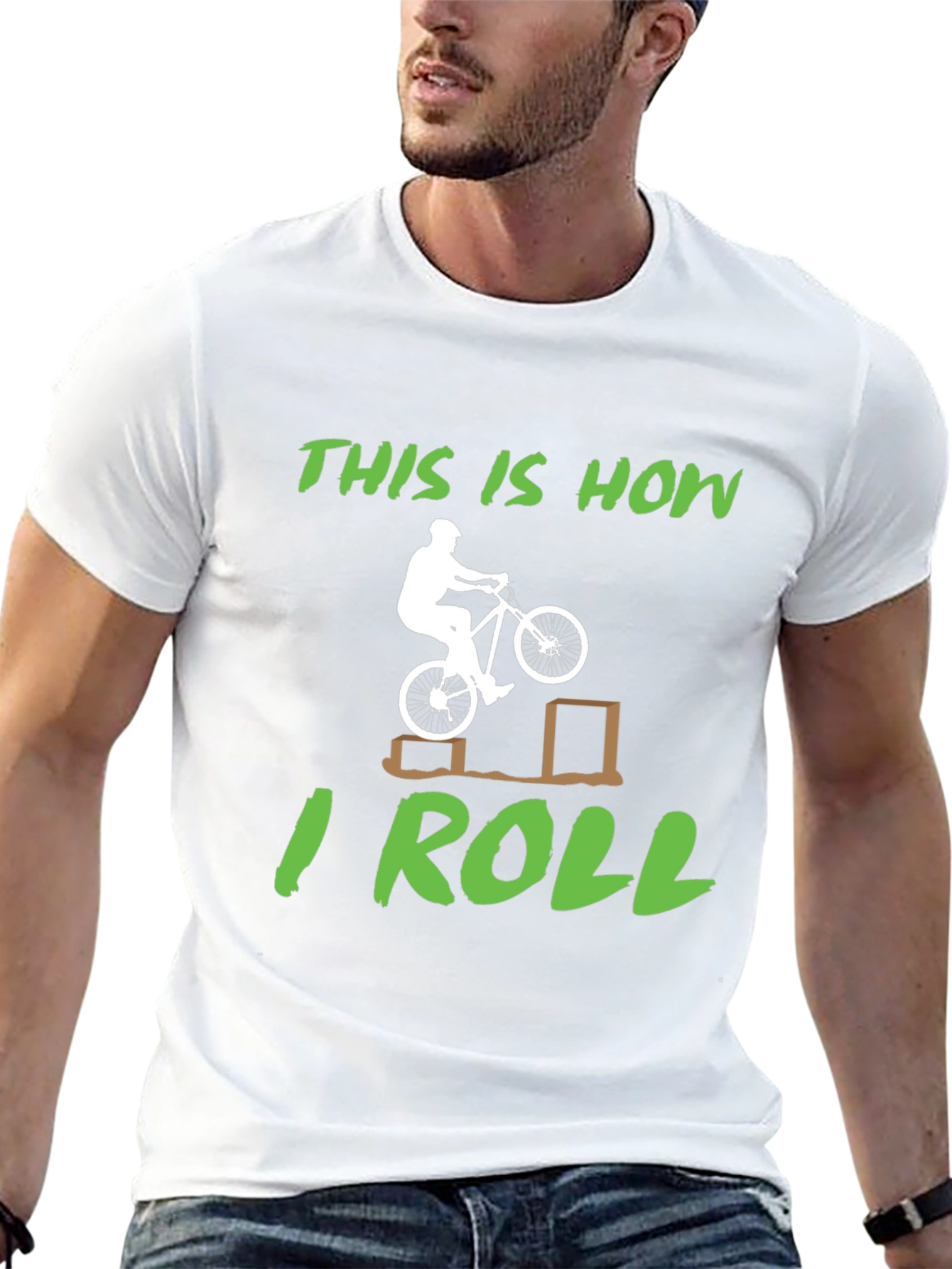 This is How I Roll Mountain Bike T-Shirt