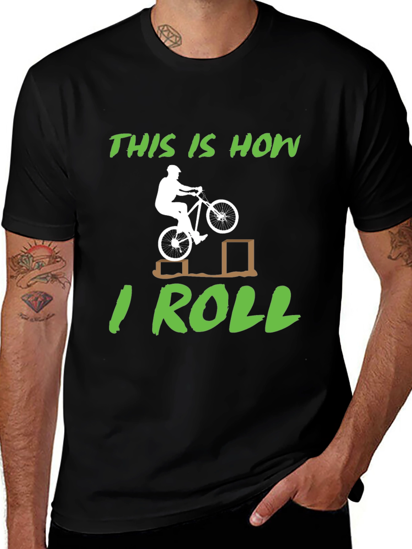 This is How I Roll Mountain Bike T-Shirt