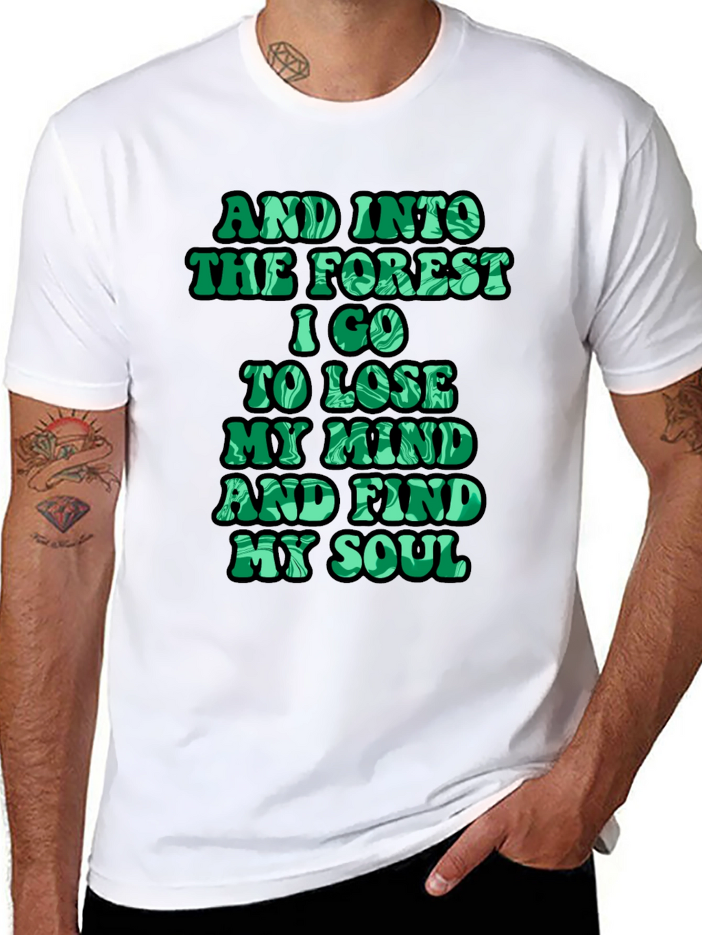 Nature Lover T-Shirt - Forest Quote Tee