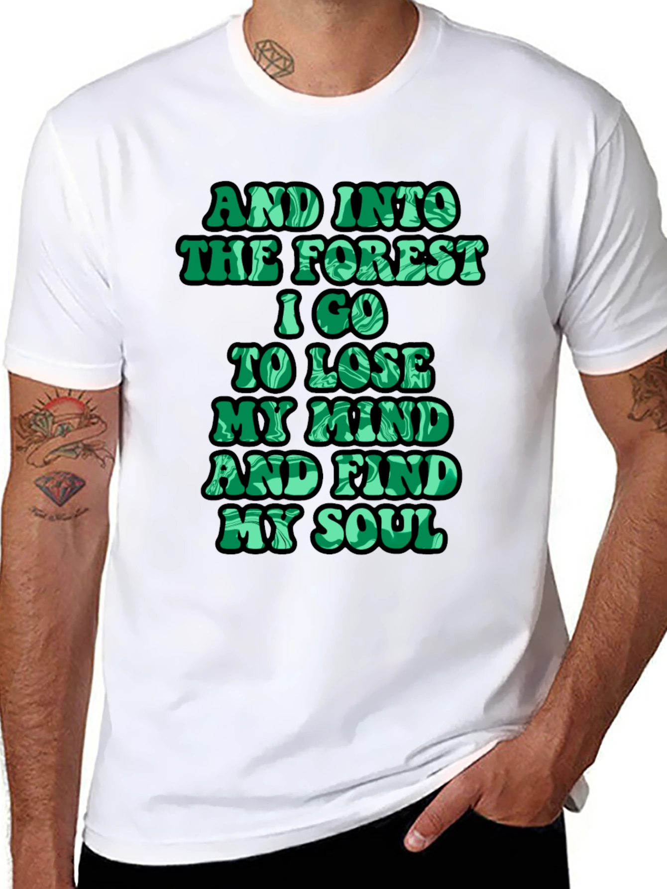 Nature Lover T-Shirt - Forest Quote Tee