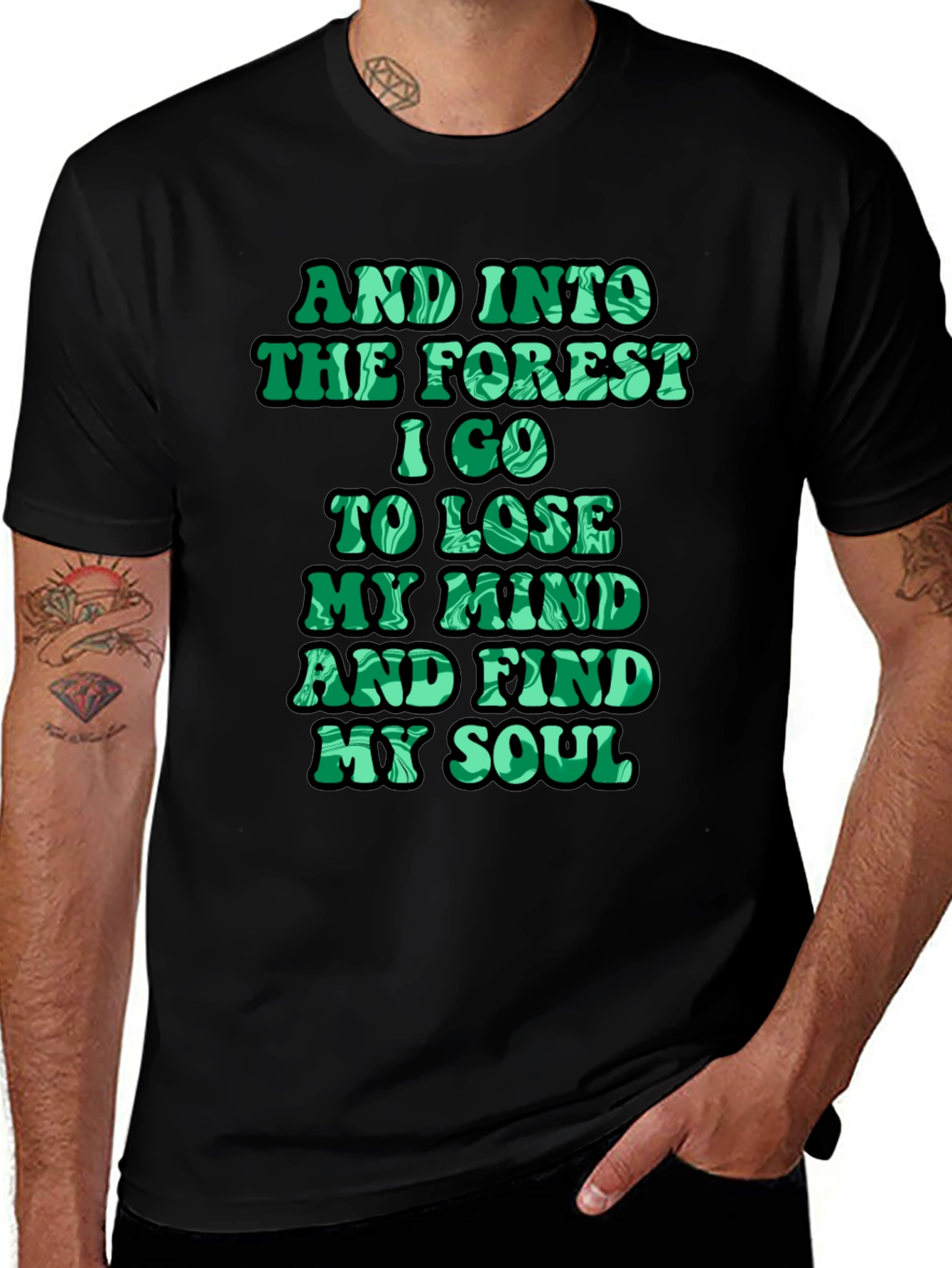 Nature Lover T-Shirt - Forest Quote Tee