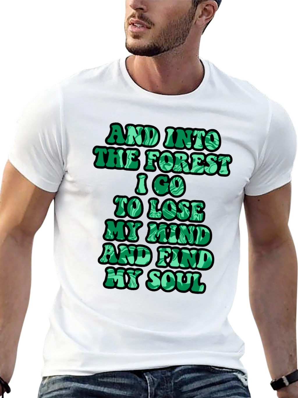 Nature Lover T-Shirt - Forest Quote Tee