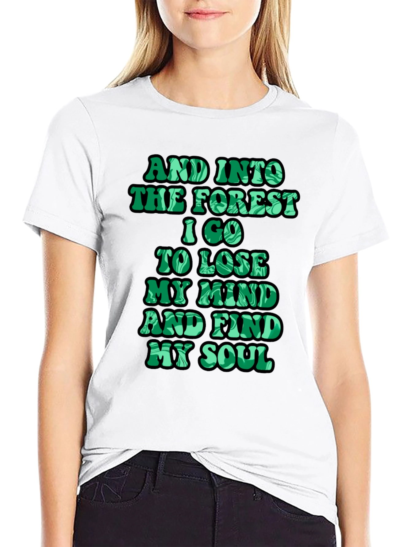Nature Lover T-Shirt - Forest Quote Tee