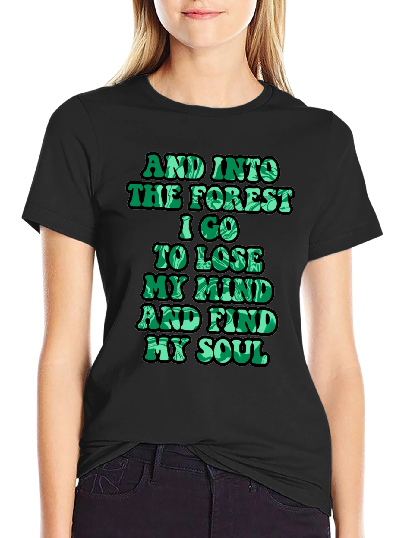 Nature Lover T-Shirt - Forest Quote Tee