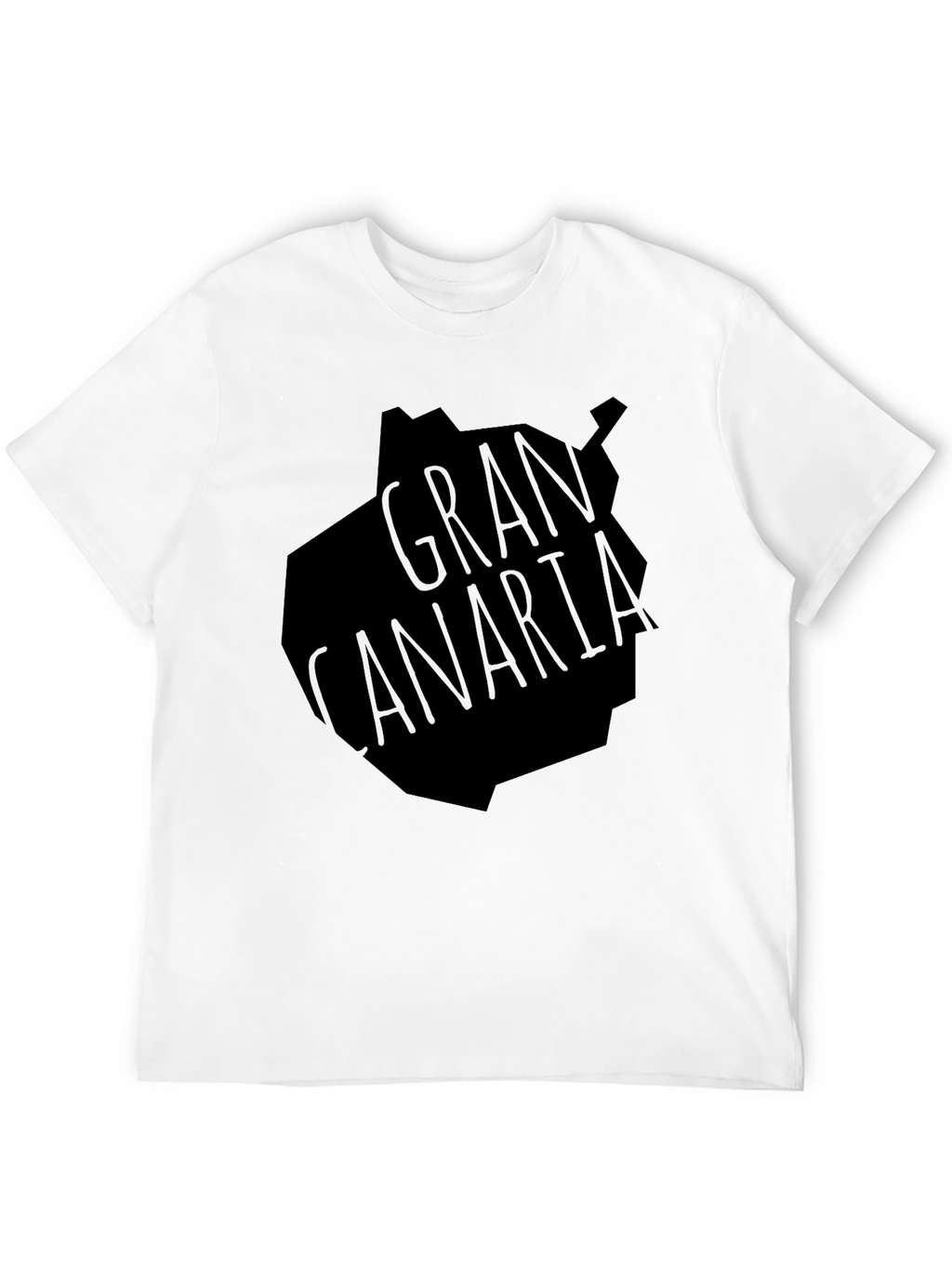Gran Canaria Island Black Graphic Tee