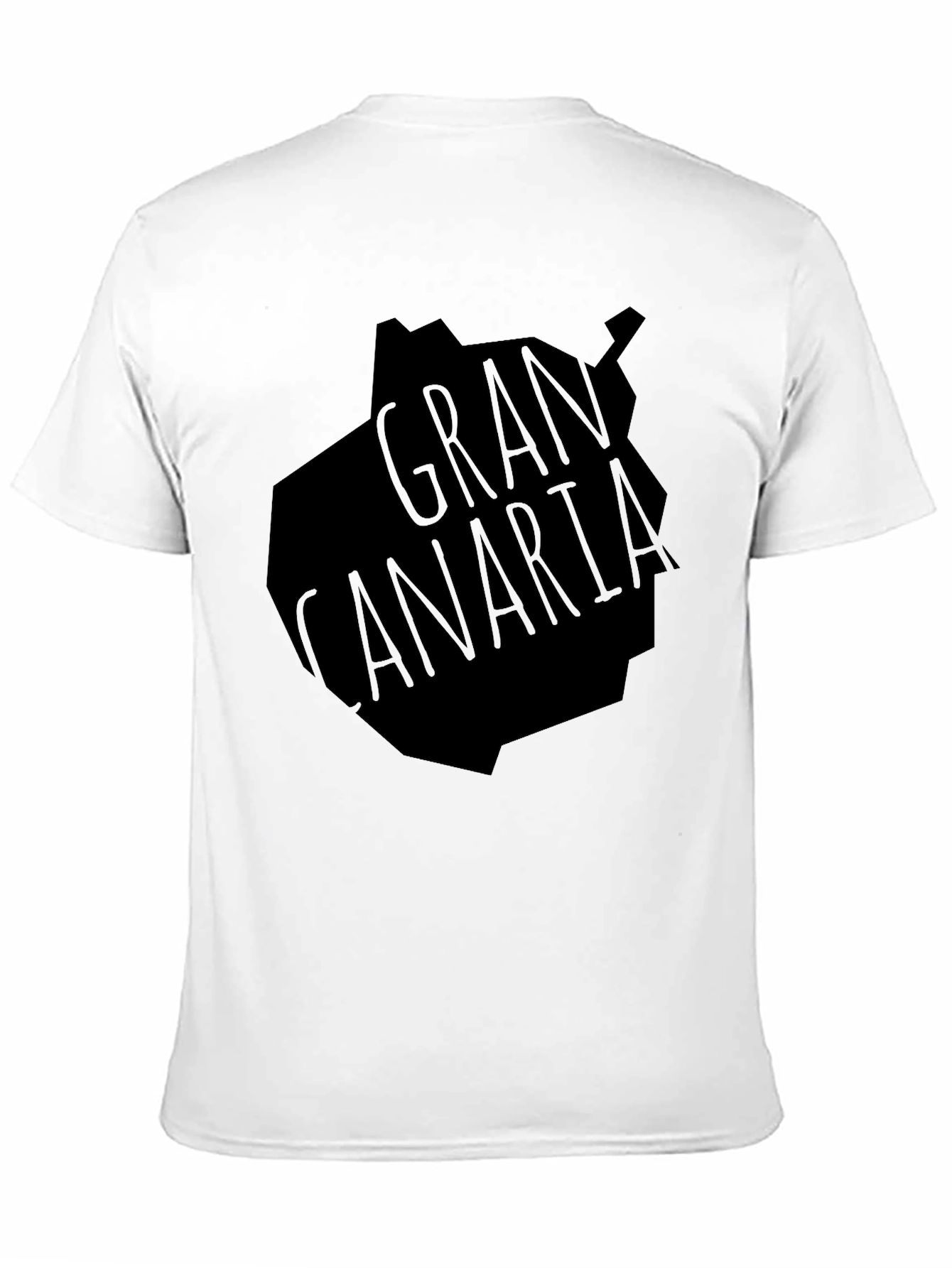 Gran Canaria Island Black Graphic Tee