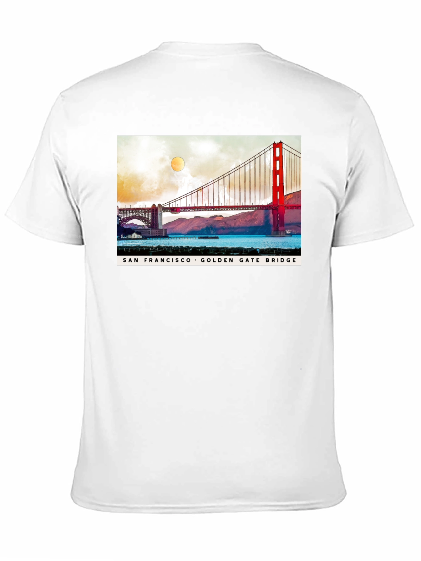 San Francisco Golden Gate Bridge Graphic T-Shirt