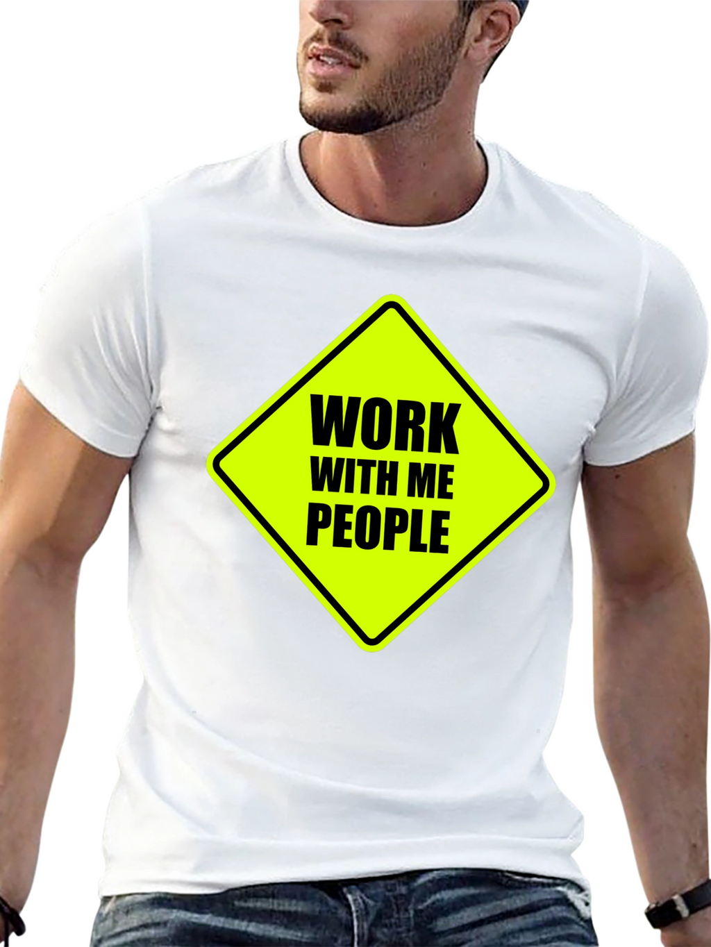 Work With Me People Graphic Tee