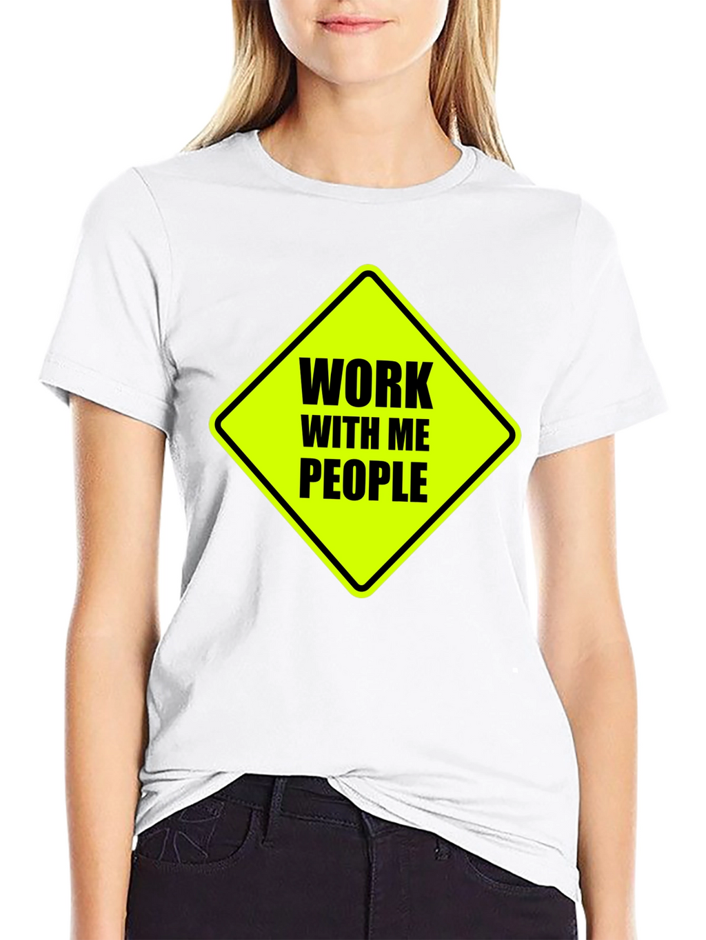 Work With Me People Graphic Tee
