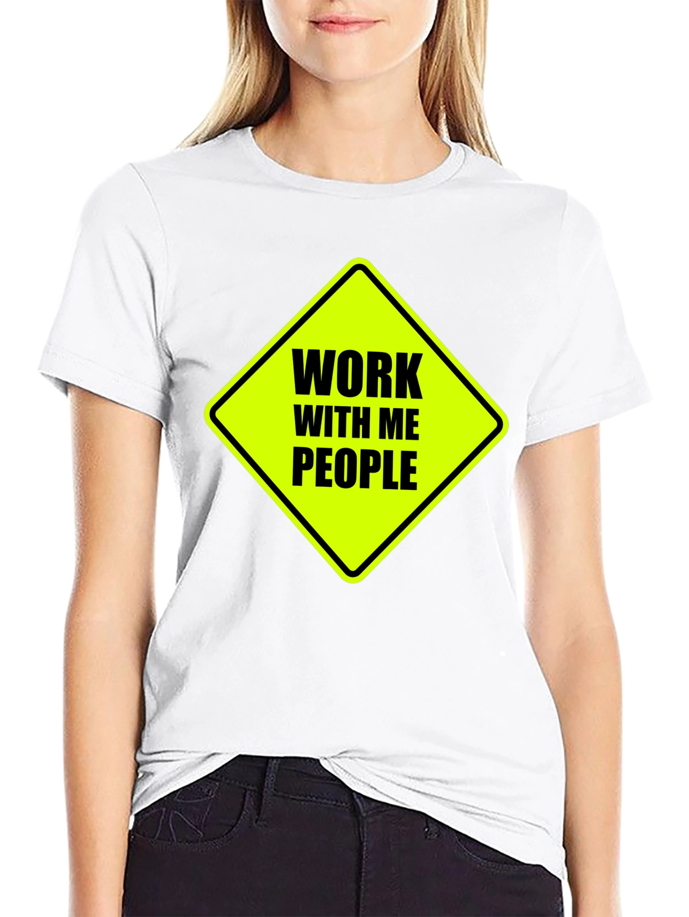 Work With Me People Graphic Tee