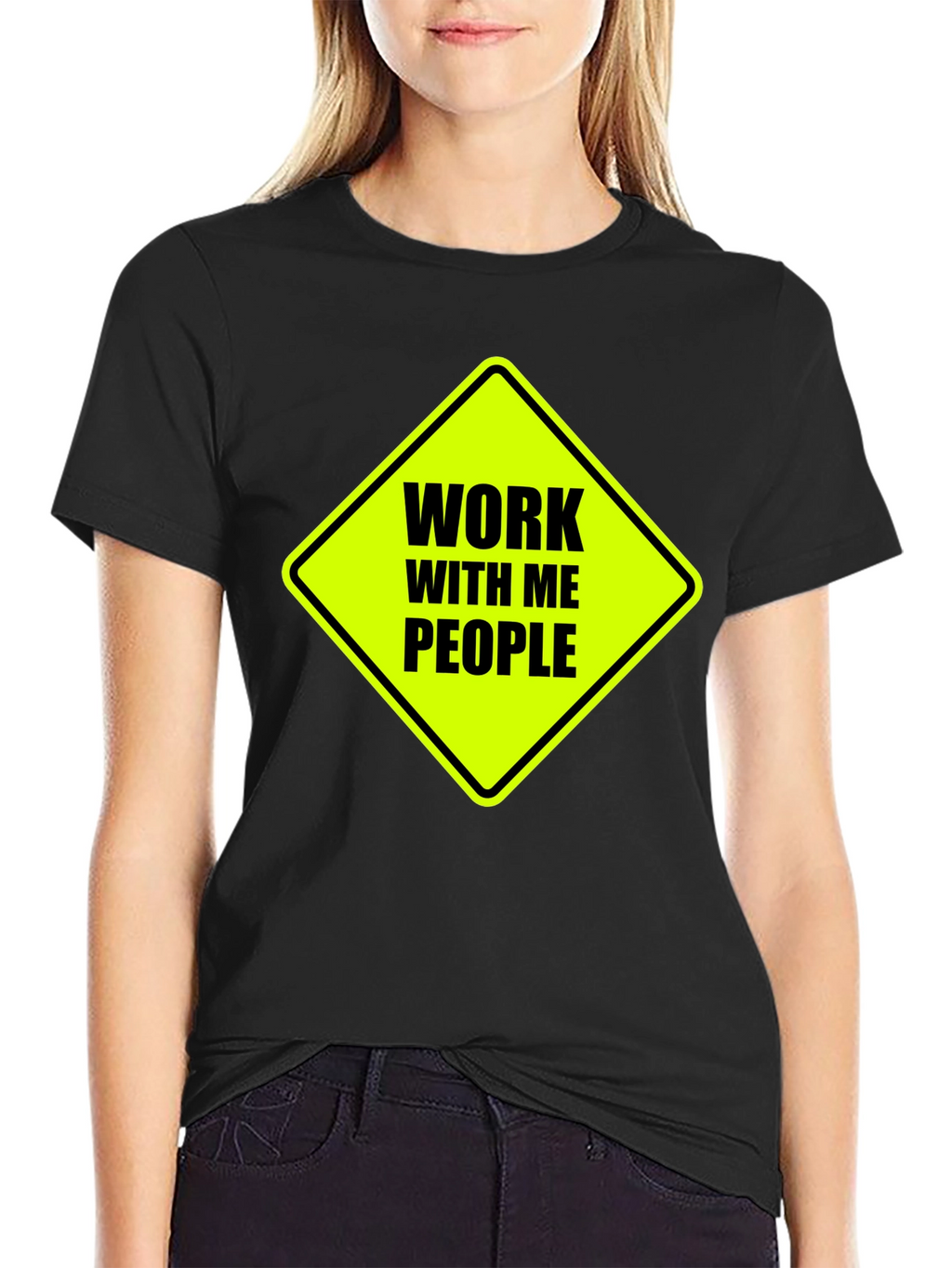 Work With Me People Graphic Tee