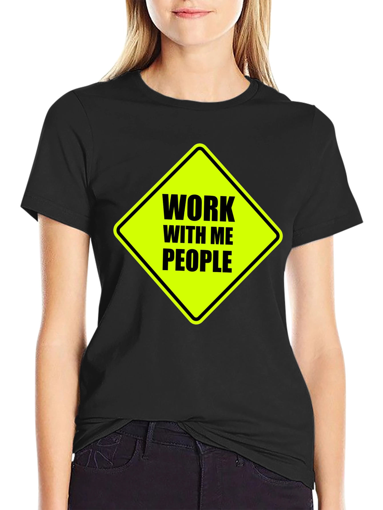 Work With Me People Graphic Tee