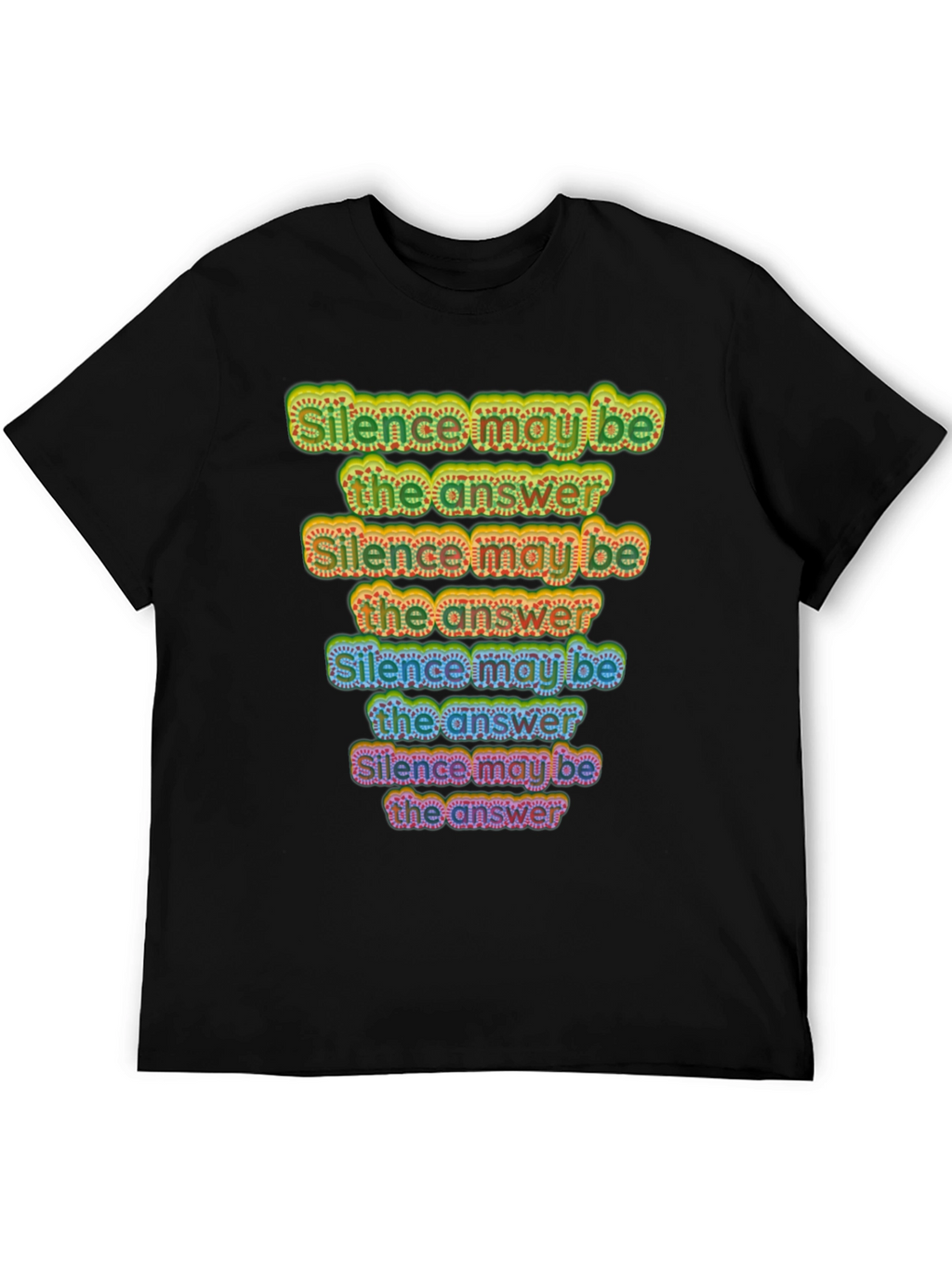 Silence May Be the Answer Graphic Tee