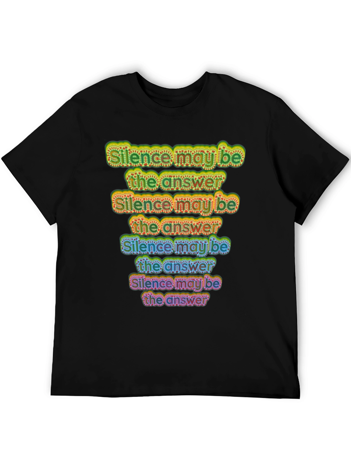 Silence May Be the Answer Graphic Tee