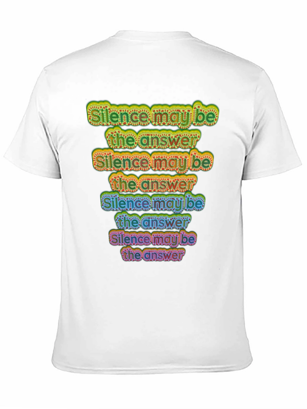 Silence May Be the Answer Graphic Tee
