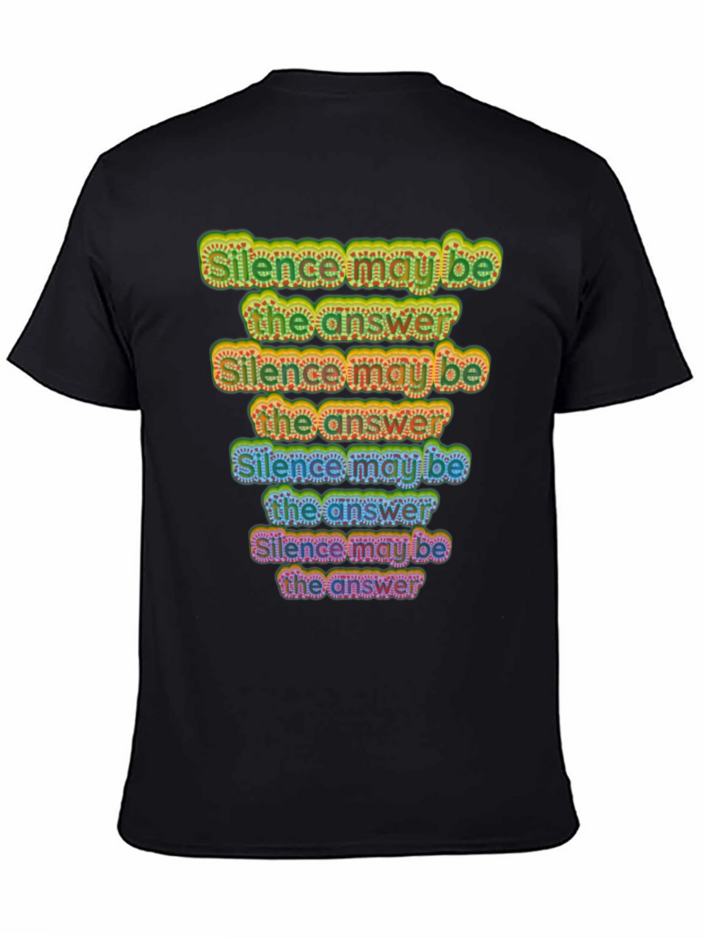 Silence May Be the Answer Graphic Tee