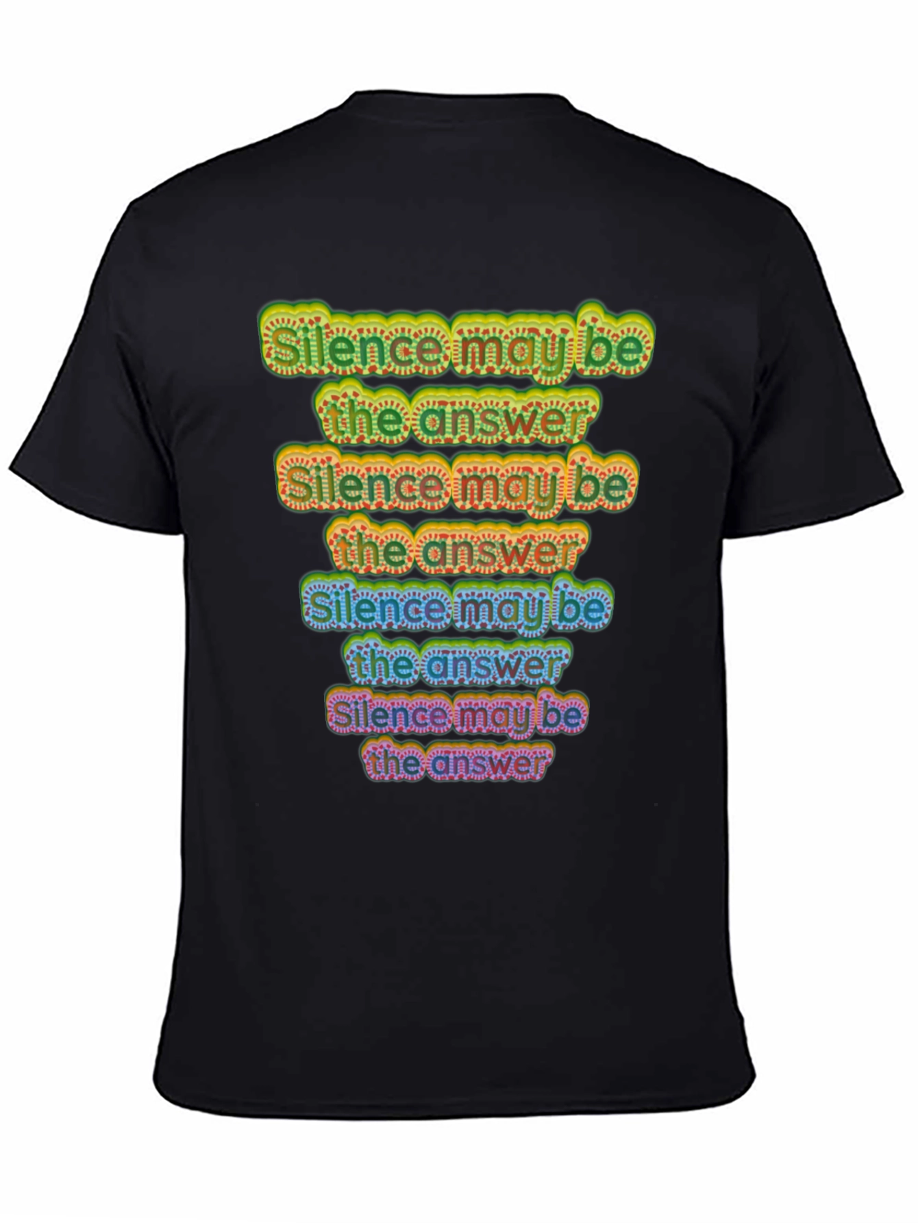Silence May Be the Answer Graphic Tee