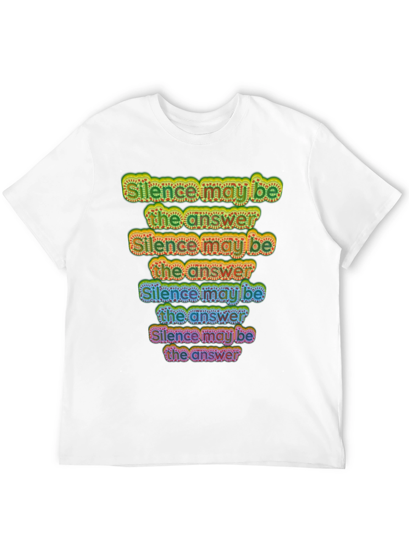 Silence May Be the Answer Graphic Tee
