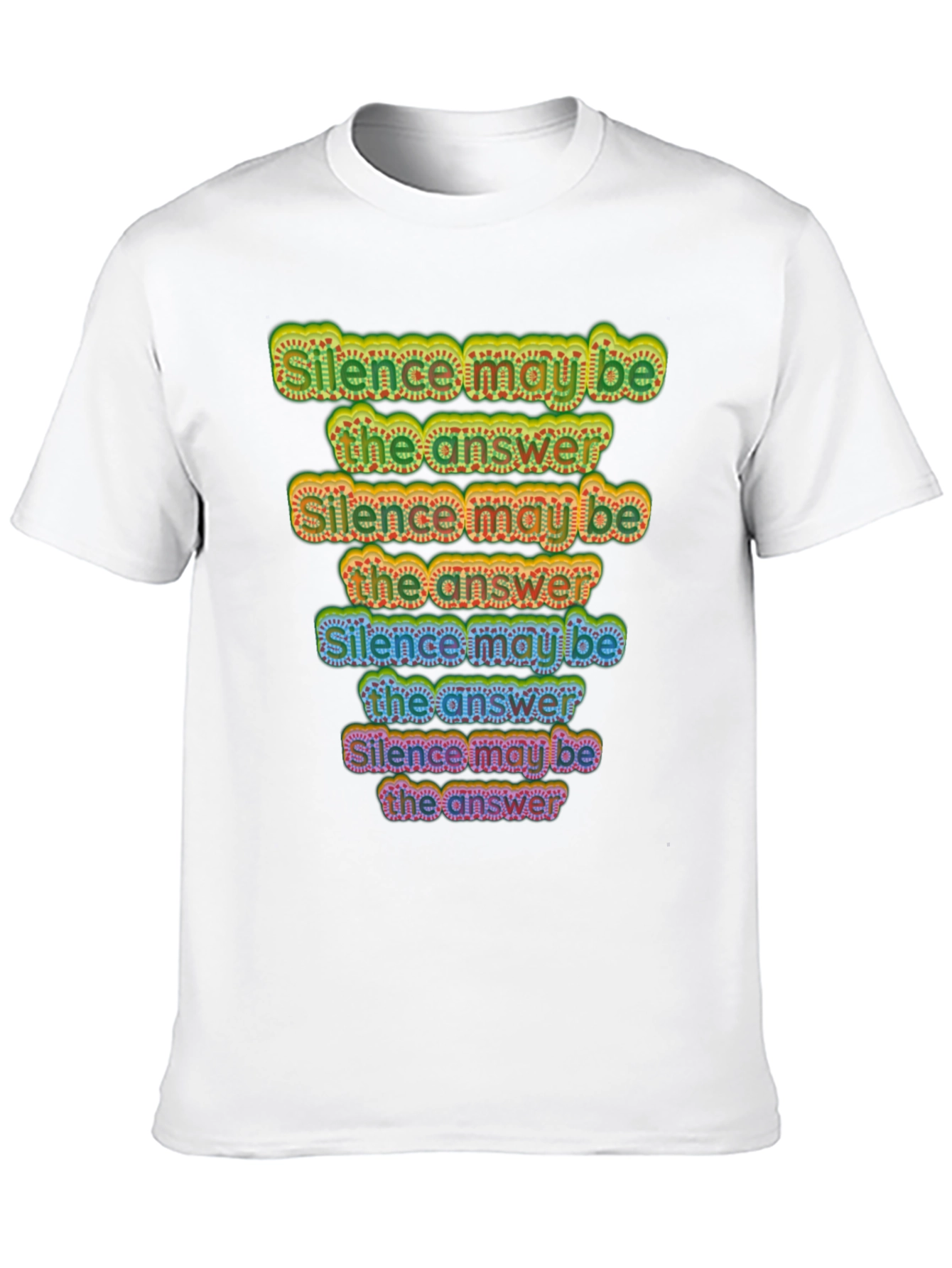 Silence May Be the Answer Graphic Tee