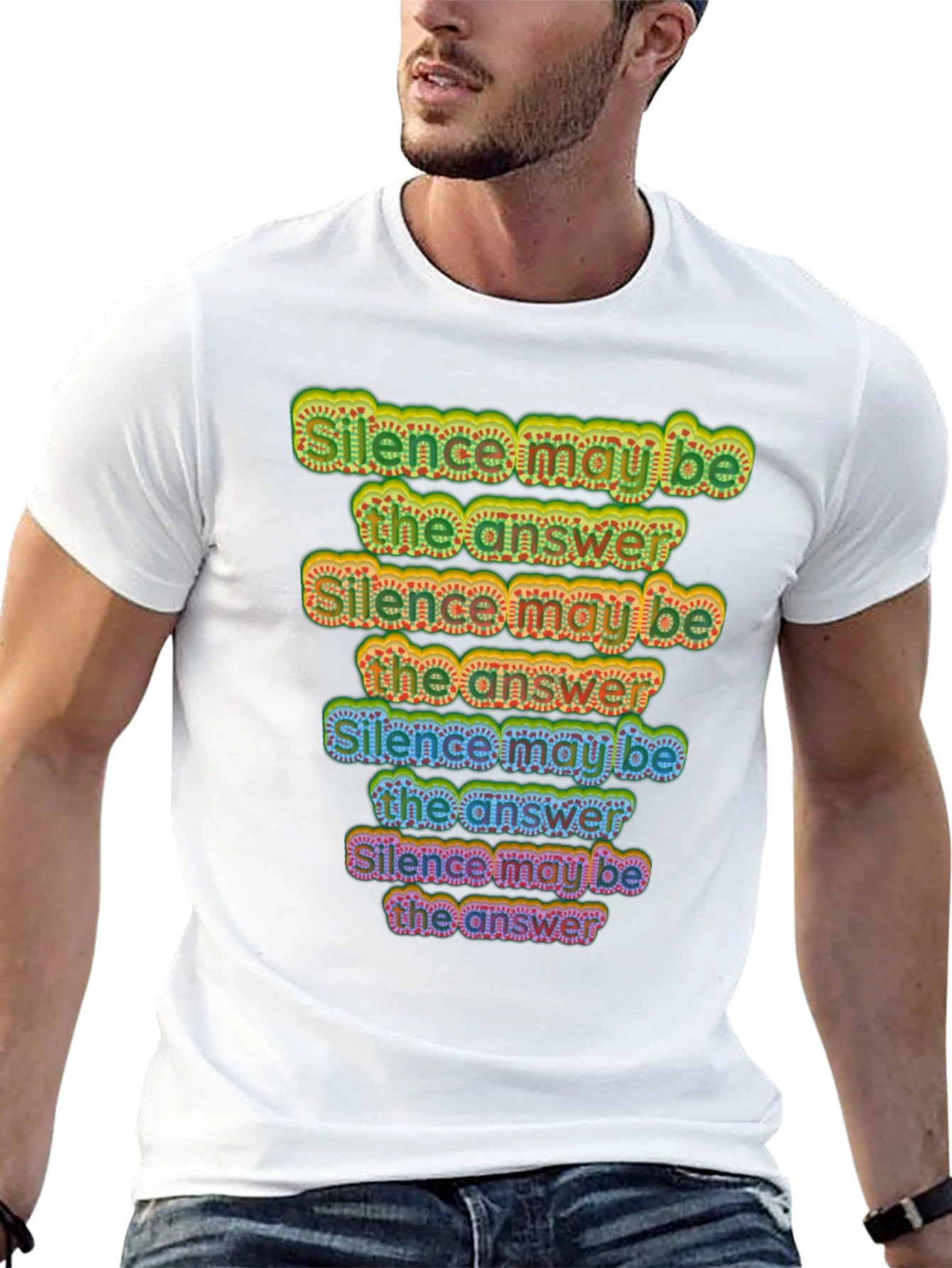 Silence May Be the Answer Graphic Tee