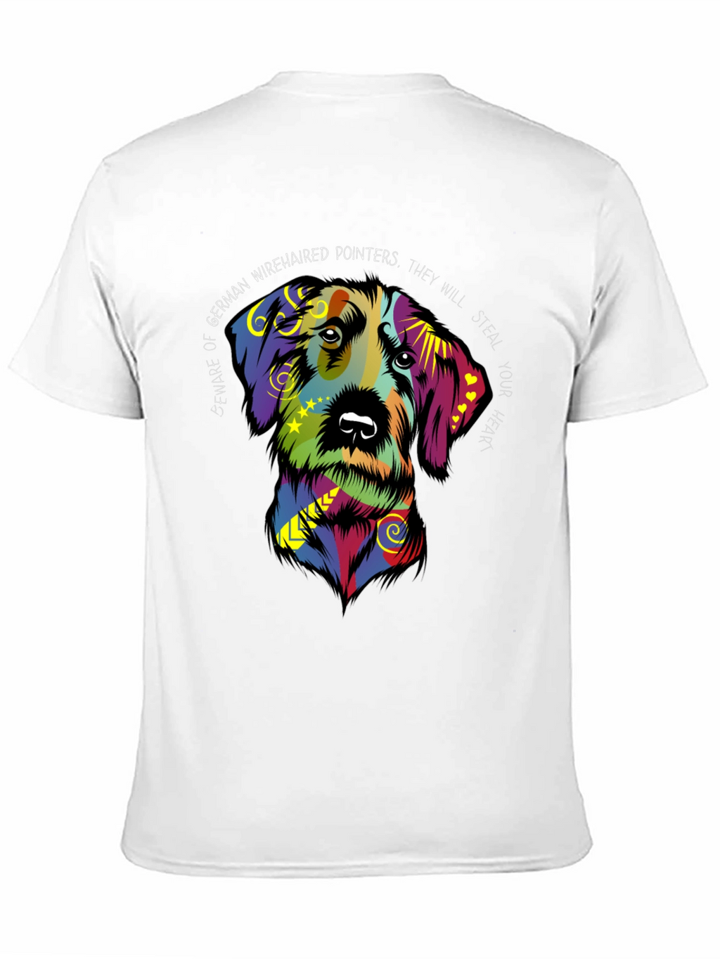 German Wirehaired Pointer Dog Graphic Tee